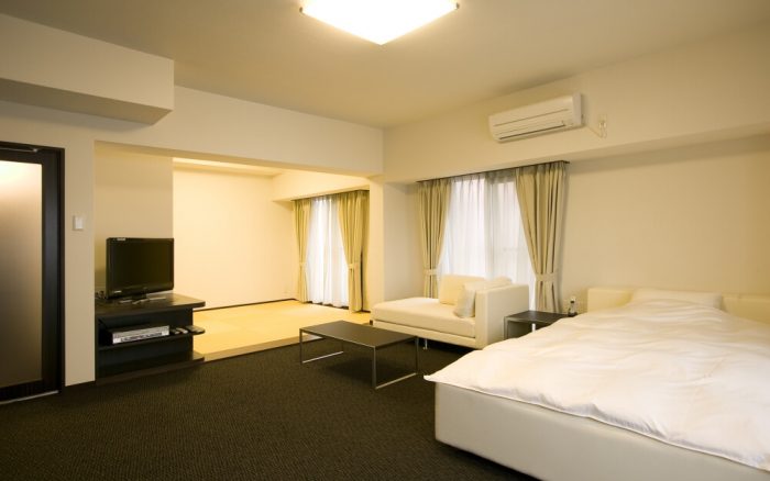 単身赴任の広い部屋