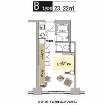 メゾン淀川 メゾン淀川-Bタイプ間取り図面