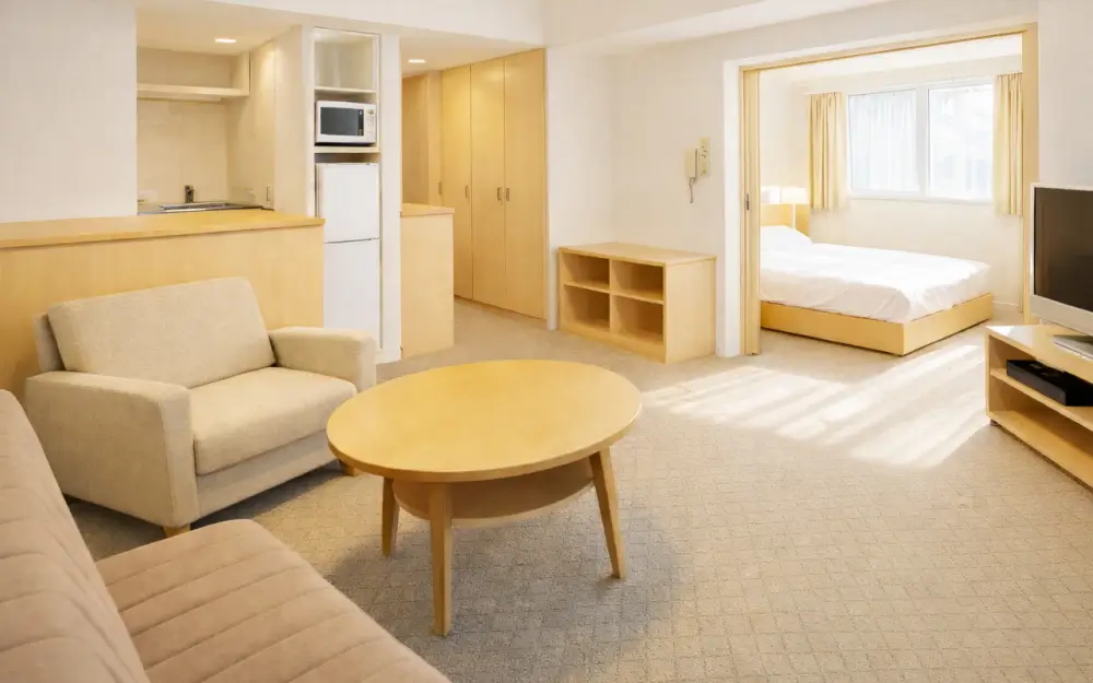 メゾン淀川のDタイプの室内イメージ画像