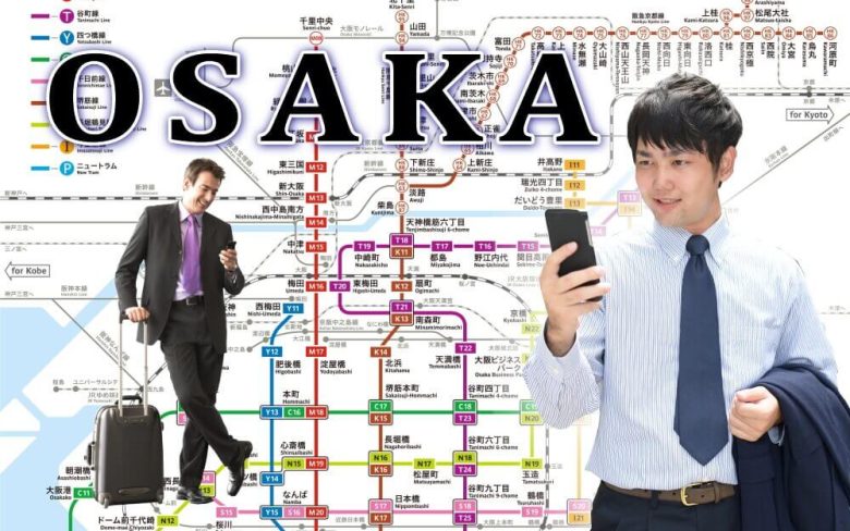 大阪メトロ　地下鉄路線図