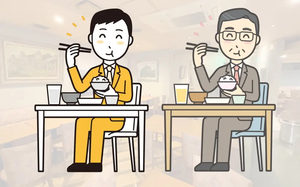 ミールズ江坂の食堂が好評！