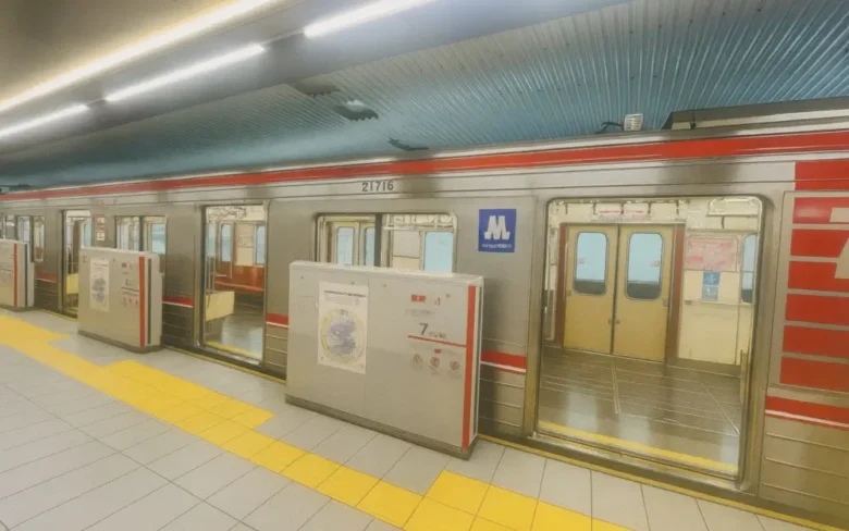 大阪メトロ駅のホームイメージ画像